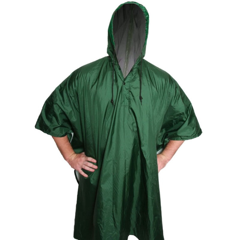 Experience ultimate protection from the elements with our TAS Ripstop Poncho in Green. Made from PU coated waterproof Micro-ripstop polyester, this poncho is designed to withstand even the toughest weather conditions. www.moralepatches.com.au