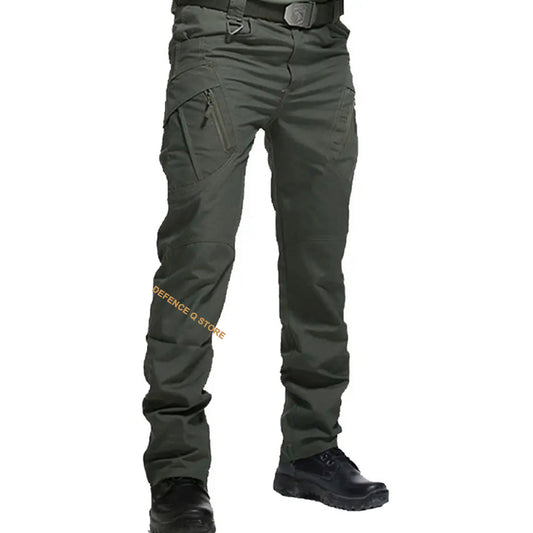 Stay comfortable and prepared during any outdoor activity or work with our Tactical Lightweight Outdoor Trousers OD Green. Featuring a zipper closure and an elastic waist for a secure fit, these trousers also have 8 convenient pockets- 2 front hand pockets, 2 back hand pockets, 2 zipper pockets, and 2 cargo pockets with hook and loop closures, perfect for carrying essentials like a knife and phone. www.moralepatches.com.au