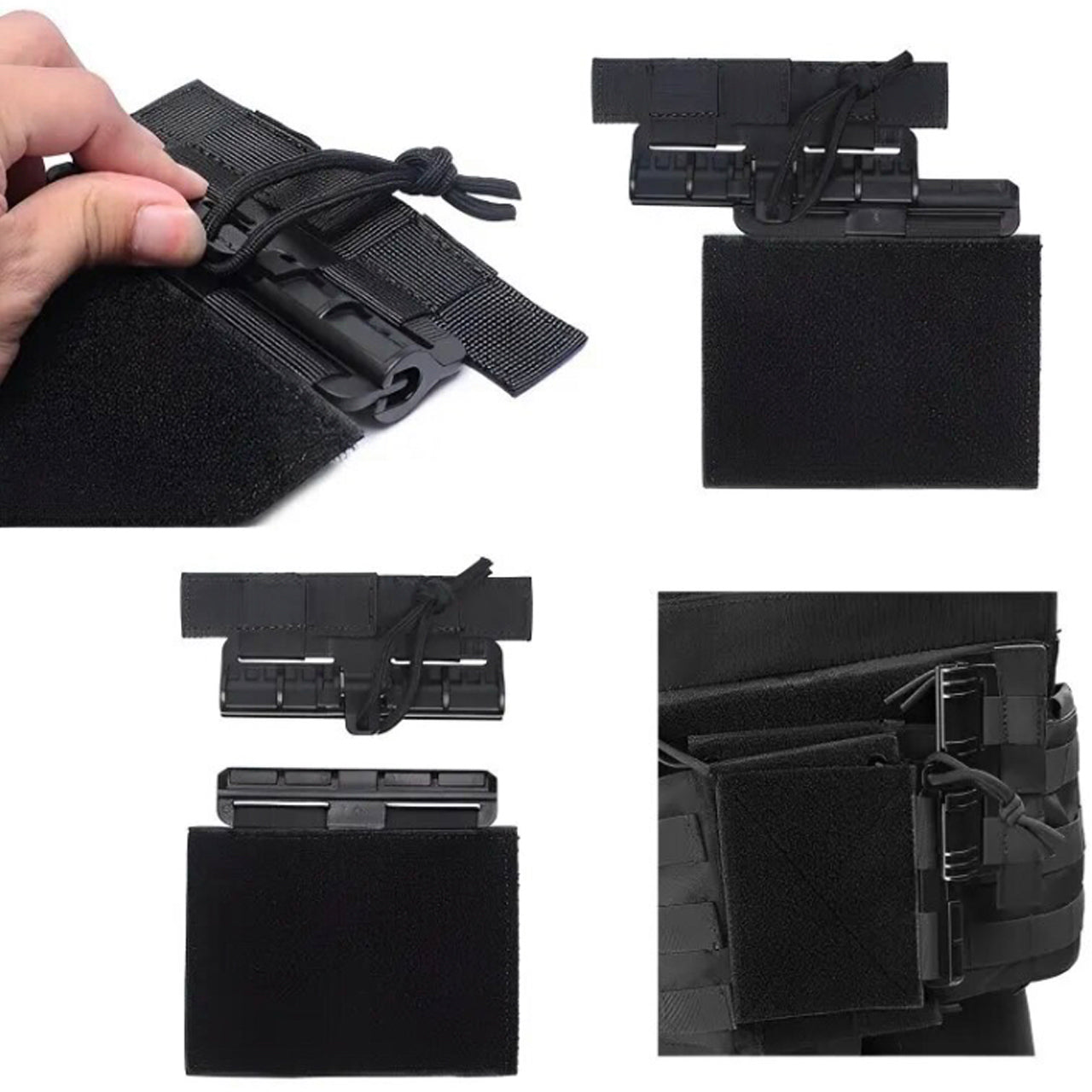 Have you been looking for a quick-release system for your tactical vest? Look no further - the Tactical Quick Release Vest Buckle System Set has you covered! With a simple lift of the cord and pull down, you can easily remove your vest when the situation requires it. www.moralepatches.com.au