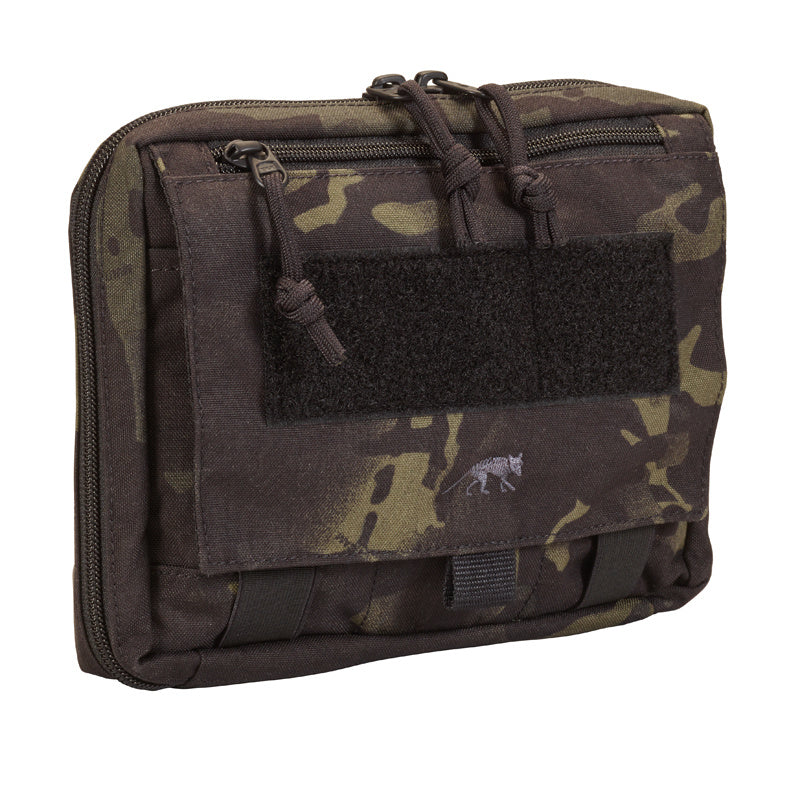 Carry all your essential gear with ease in this durable and versatile MOLLE zipper bag designed for knives, multi-tools, and more. With MOLLE hook-and-loop panels, loops, and D-rings on the outside, you can easily attach additional gear to this bag. Perfect for any adventure where preparedness is key! www.moralepatches.com.au