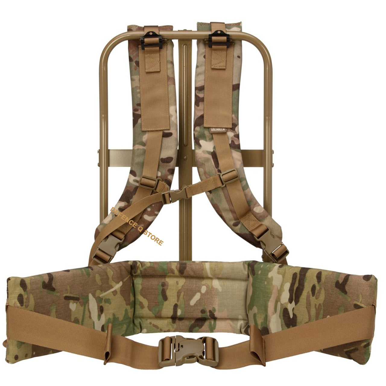 The VALHALLA Fight Light shoulder Straps are made for comfort with 3/4" foam padding for extra heavy loads. They are contoured to fit your shoulders and feature an adjustable sternum strap to help distribute weight. www.moralepatches.com.au