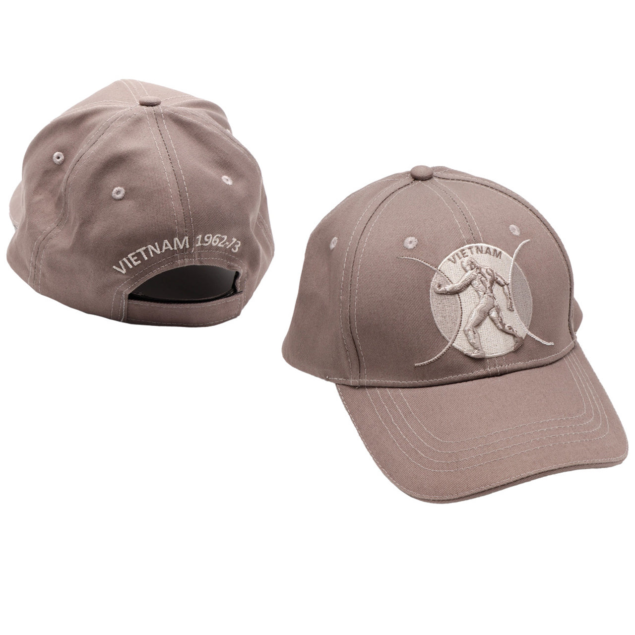 This gun metal grey cap with its striking silver Vietnam Embroidery is bound to get you noticed! Not only does this stylish and comfortable cap look great, it also makes for a perfect gift for a loved one.  www.moralepatches.com.au