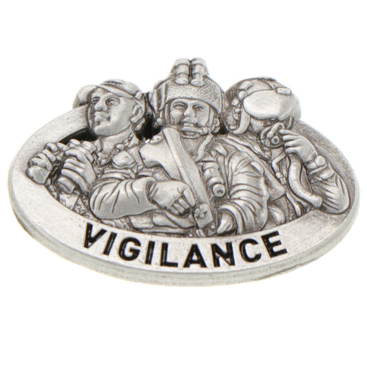 Our service people answer a calling to defend and serve our country. Their vigilance is our peace of mind. Show your support with this 25mm lapel pin in an oxidised silver finish. This stunning pin is a beautiful addition to any jacket, cap, or collection. www.moralepatches.com.au