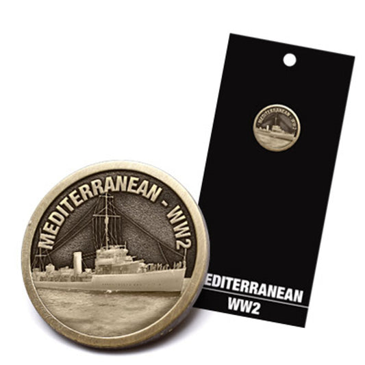 The sensational lapel pin is the perfect accessory to showcase your style and pay homage to the Royal Australian Navy's heroic past. www.moralepatches.com.au