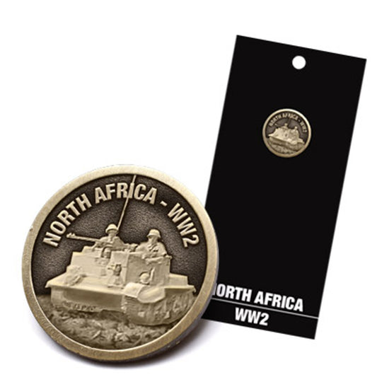 The sensational Brass Lapel Pin is a must-have accessory for any military history enthusiast. This exquisite lapel pin is designed to commemorate the brave Australian military units deployed overseas in the 1940s, particularly in the Mediterranean and Middle East. www.moralepatches.com.au