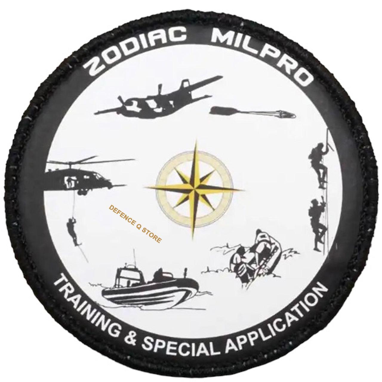 Elevate your gear to the next level with the Zodiac Embroidery Velcro Backed Morale Patch. Easily attach it to any piece of field gear, clothing, or create a unique patch display! Infuse some fun and spookiness into your style today.  Size: 8cm www.moralepatches.com.au