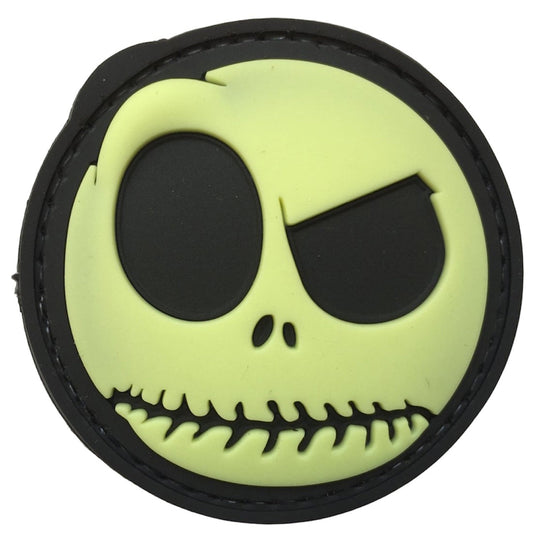 Big Nightmare Smiley PVC Patch Glow, Velcro backed Badge. Great for attaching to your field gear, jackets, shirts, pants, jeans, hats or even create your own patch board. www.moralepatches.com.au