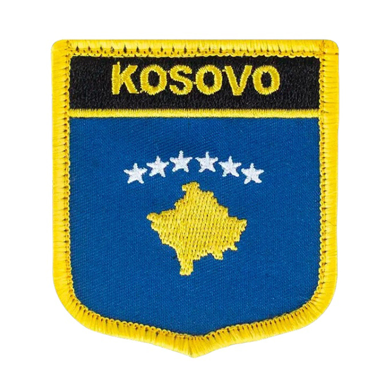 This Kosovo Flag Embroidery Velcro Backed Morale Patch Badge comes with Velcro backing for effortless attachment and measures 7x6cm. Show your unwavering support for this amazing country by adding this badge to your collection today! www.moralepatches.com.au