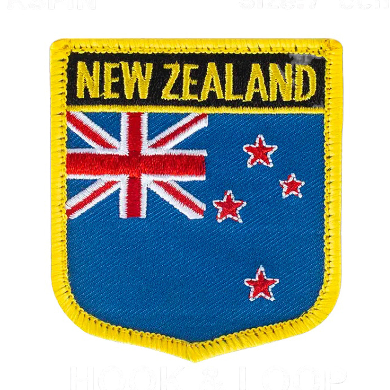 This New Zealand Flag Embroidery Velcro Backed Morale Patch Badge comes with Velcro backing for effortless attachment and measures 7x6cm. Show your unwavering support for this amazing country by adding this badge to your collection today! www.moralepatches.com.au