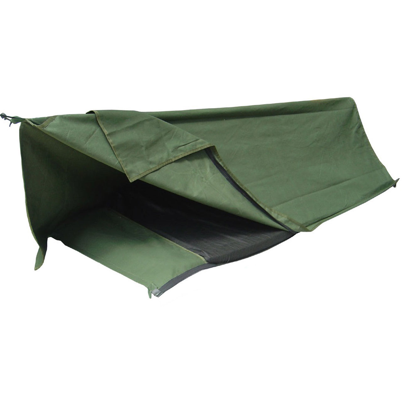 This traditional open swag is crafted with 100% waterproof Olive Cotton canvas and a comfy 50mm mattress. At 225 cm x 70cm, it promises a snug, relaxing experience for one person! The quality materials ensure long-lasting convenience and comfort. Plus, the swag is designed for ease of setup and takedown, making it a perfect choice for any adventure! www.moralepatches.com.au