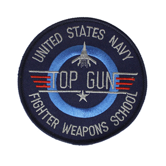 U.S. NAVY Top Gun Fighter Weapons School Patch 10.5cm www.moralepatches.com.au