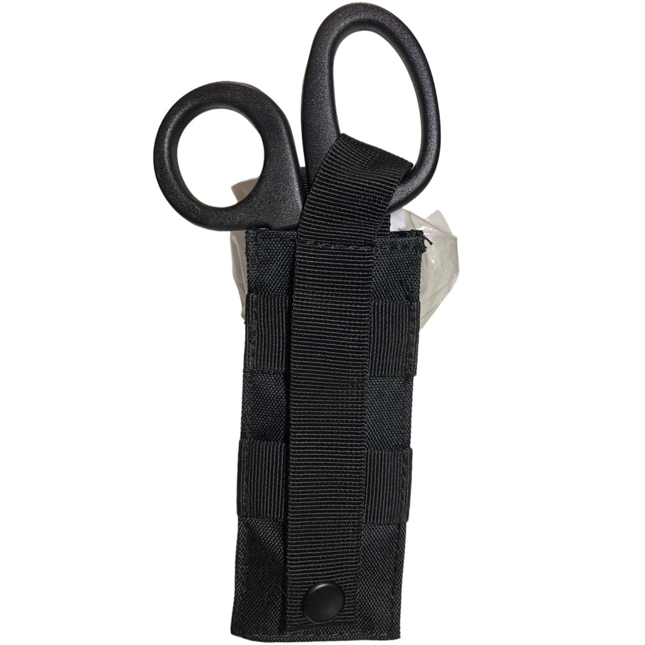 Organize and transport your medical supplies in one convenient pouch with the MOLLE Tactical Tourniquet and Shear Holder. Crafted from durable 600D nylon and featuring adjustable hook and loop fastening, this pouch offers a secure fit for your gear and easily attaches to vests, chest rigs and bags. www.moralepatches.com.au