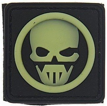 Ghost PVC Patch Front Glow – Morale Patches Australia