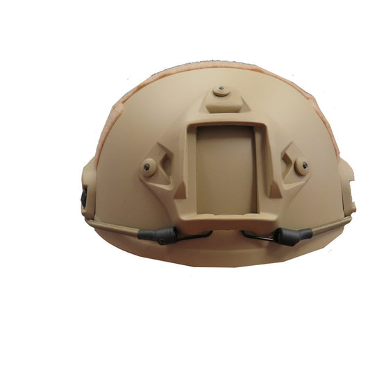 High-grade ABS plastic and foam cushioning team up to create this injection molded Fast Helmet with Velcro for attachments like signs and lights. Experience superior abrasion resistance and balanced weight distribution thanks to the forehead base, designed for NVG equipment. www.moralepatches.com.au