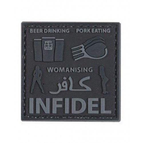 Beer Drinking Pork Eating Womanising PVC Patch