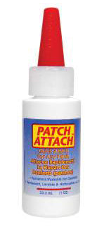 Bonds Almost Any Patch To Fabric Permanent Washable & Dry-cleanable Non-toxic Can Be Removed By Reheating.  33.3ml www.moralepatches.com.au
