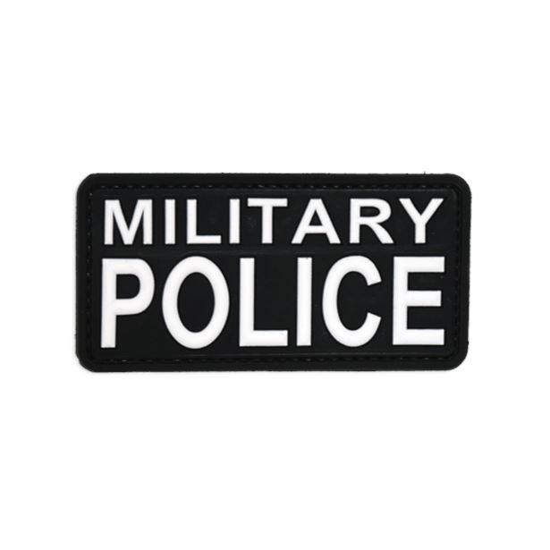 Military Police PVC Patch, Velcro backed Badge. Great for attaching to your field gear, jackets, shirts, pants, jeans, hats or even create your own patch board.  Size: 10x5cm