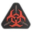 Resident Evil Biohazard PVC Patch Black and Red