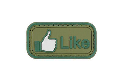 Like Button PVC Patch, Velcro backed Badge. Great for attaching to your field gear, jackets, shirts, pants, jeans, hats or even create your own patch board.  Size: 5x2.5cm