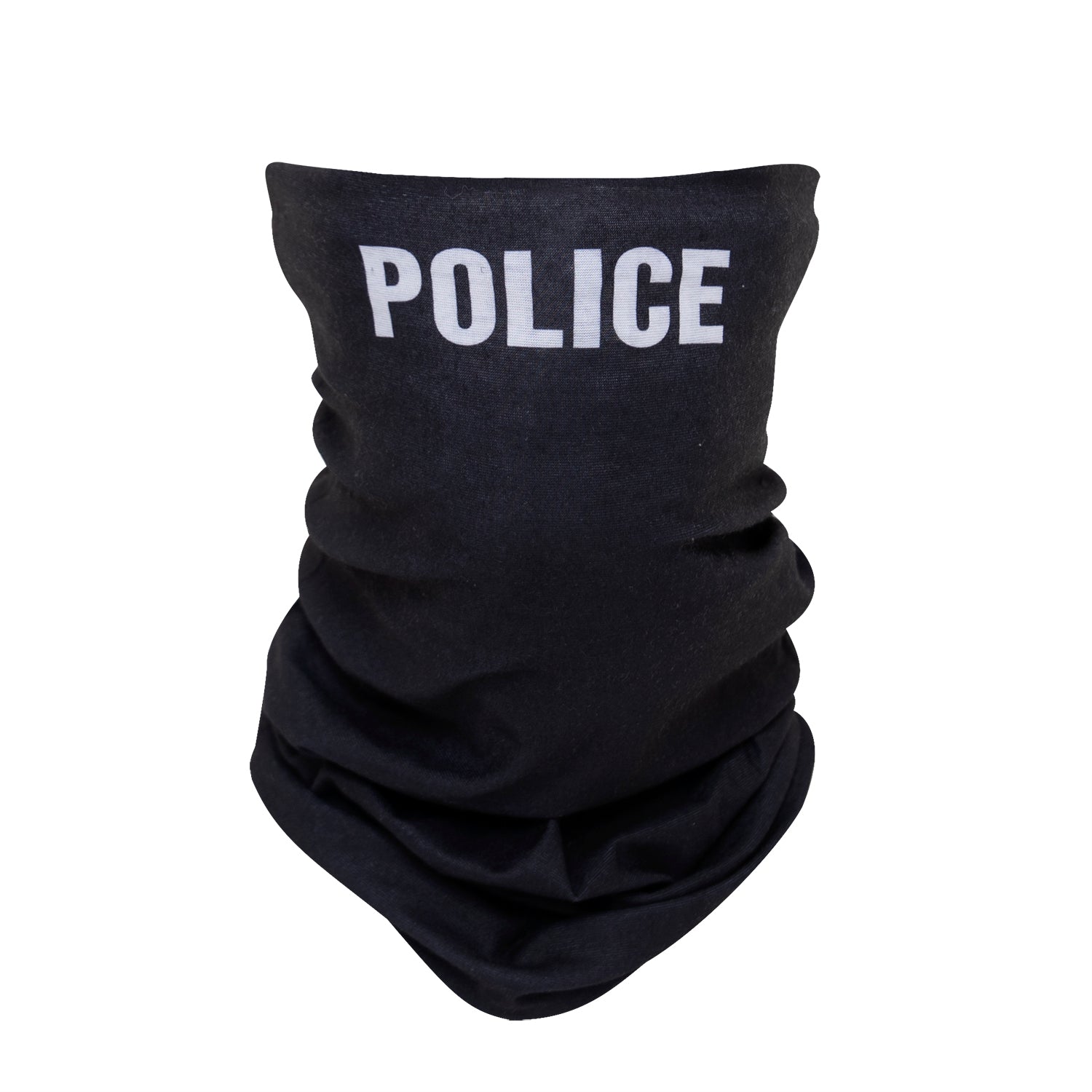 Rothco’s adaptable Multi-Use Tactical Wrap featuring a Police print has over a dozen applications and can be worn as a neck gaiter, bandana face covering, balaclava, headwrap, and more while on the job. www.moralepatches.com.au