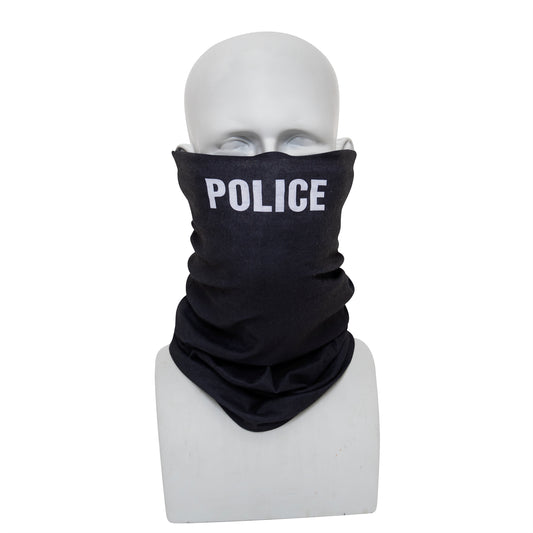 Rothco’s adaptable Multi-Use Tactical Wrap featuring a Police print has over a dozen applications and can be worn as a neck gaiter, bandana face covering, balaclava, headwrap, and more while on the job. www.moralepatches.com.au