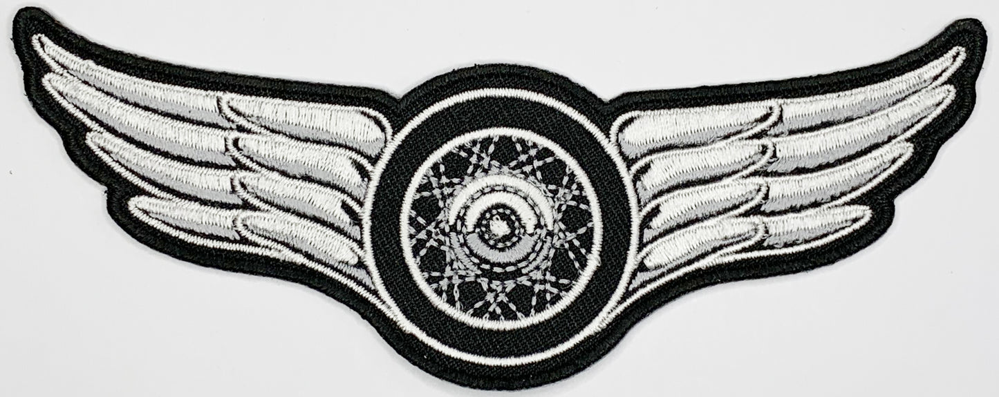 Road Captain Iron On Patch. Great for attaching to your jackets, shirts, pants, jeans, hats.  Size: 12.7x5.08cm