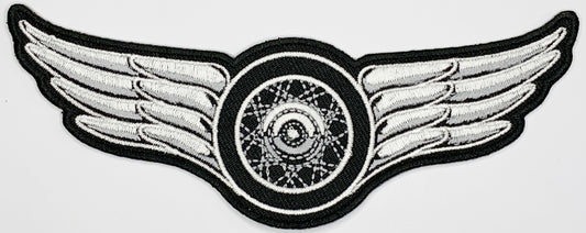 Road Captain Iron On Patch. Great for attaching to your jackets, shirts, pants, jeans, hats.  Size: 12.7x5.08cm