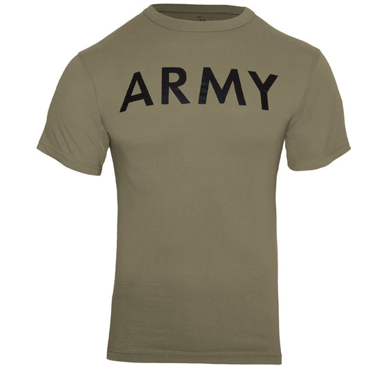 Train to the max with this Physical Training T-Shirt! Constructed Of A Comfortable And Breathable 60% Cotton / 40% Polyester Material Ideal For Military PT Training, Workouts Or As An Everyday Shirt Tagless Label For Added Comfort Available In A Variety Of Military Prints And Colors at www.moralepatches.com.au