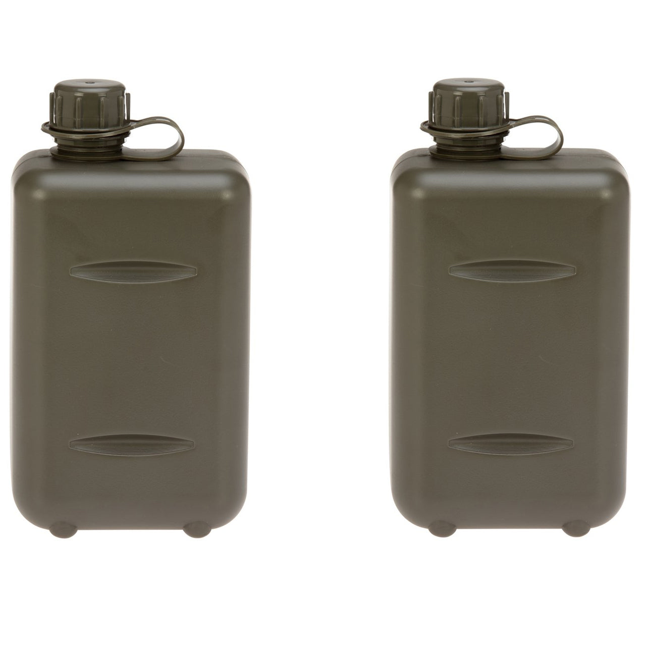 SA 2 Litre Water Bottle OD Green x2 Bundle