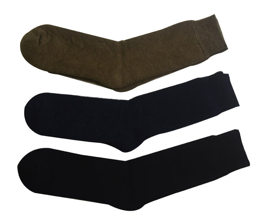 Thick all TERRY ARMY style sock made with Australian merino wool.  Material: 80% AUSTRALIAN MERINO WOOL