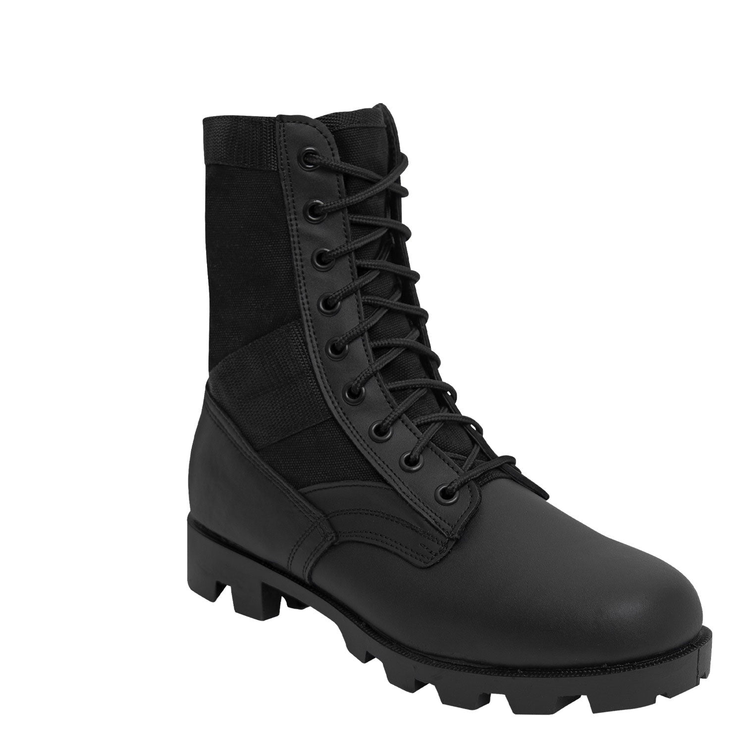 Black Steel Toe Jungle Boot