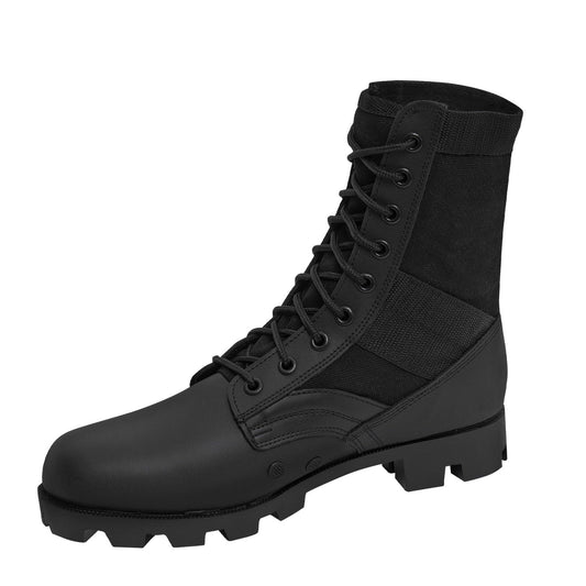 Black Steel Toe Jungle Boot