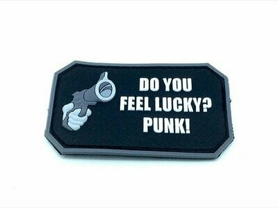 Do You Feel Lucky? Punk PVC Patch