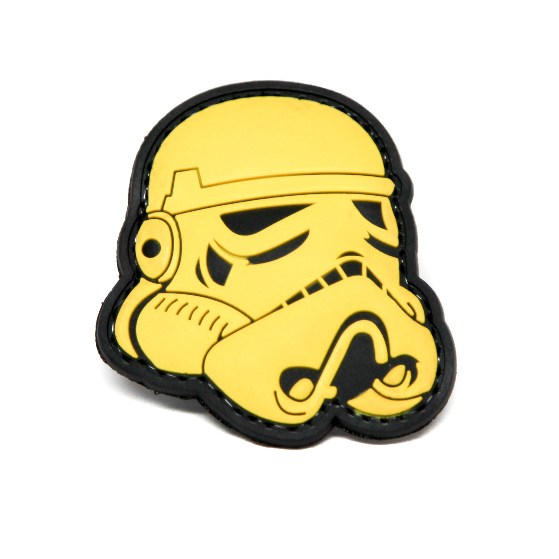 Trooper Head PVC Patch, Velcro backed Badge. Great for attaching to your field gear, jackets, shirts, pants, jeans, hats or even create your own patch board.  Size: 6x6cm  moralepatches.com.au