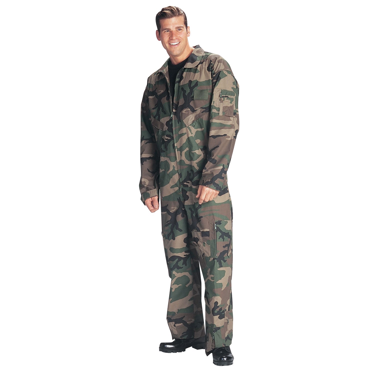 4 Strategically Placed Zipper Closure Slash Pockets, Numerous Leg Pockets With Zipper Closure (One With Snap) And A Zippered Utility Pocket With Pen Holder Provide Ample Storage Space 3 Loop Fields Allow For Customization Through Adding Flag, Or Morale Patches, While The Left Chest Showcases A Hook And Loop Name Badge Holder