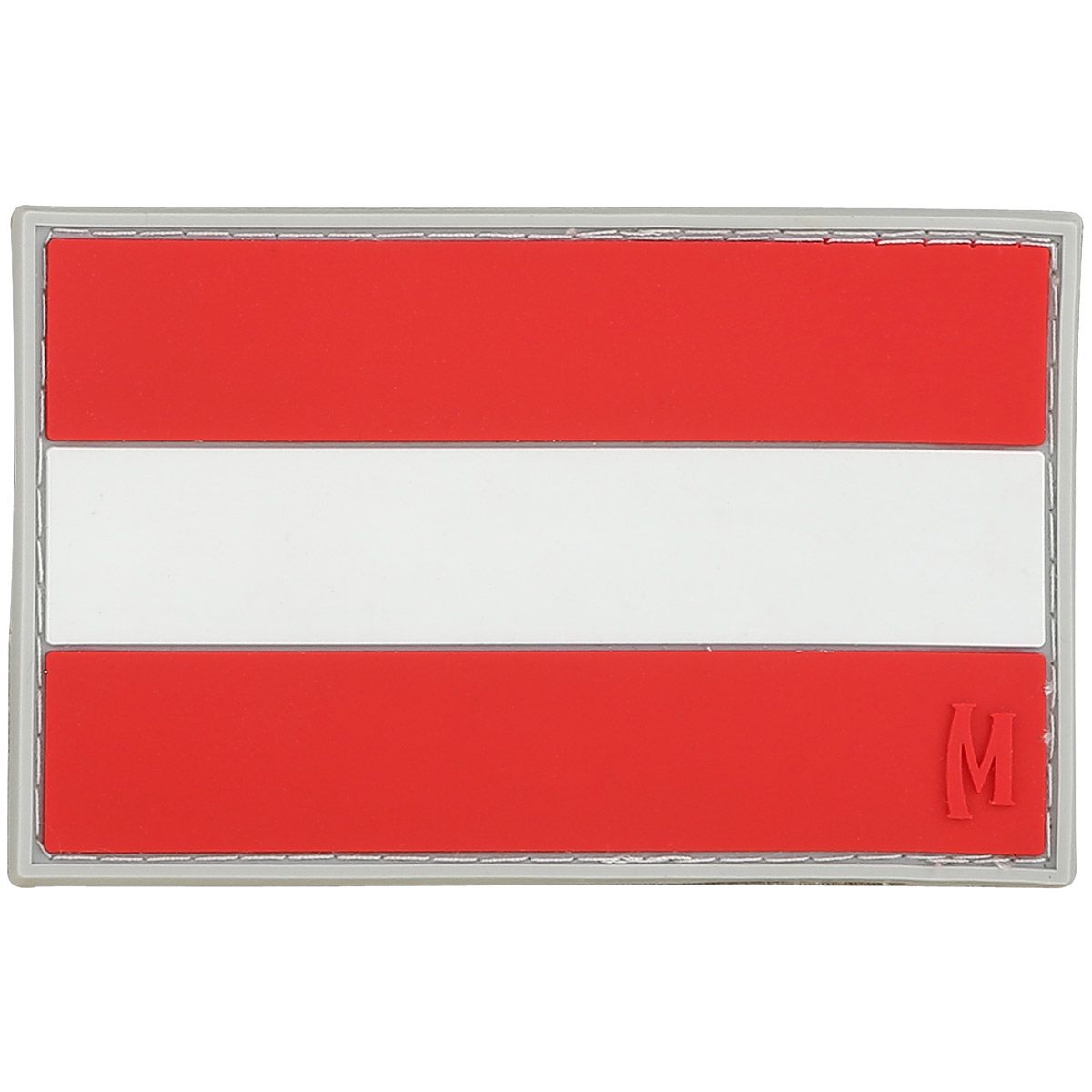 Austrian Flag PVC Patch