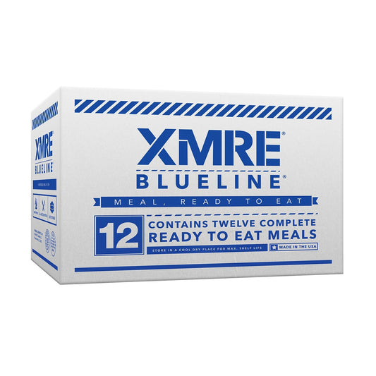 XMRE Blue Line Meals provide 800 – 1,200 calories of high-quality shelf-stable (36 months) food portions that are perfect for preppers, survivalists, camping enthusiasts, and more.