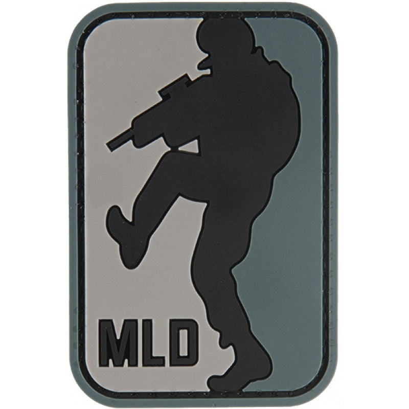 MLD - Major League Door Kicker PVC Patch, Velcro backed Badge. Great for attaching to your field gear, jackets, shirts, pants, jeans, hats or even create your own patch board.  Size: 7.5x5cm