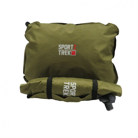 Compact and lightweight  Soft touch peach finish upper  Carry bag included  Adjustable firmness for your comfort  40x30x10cm