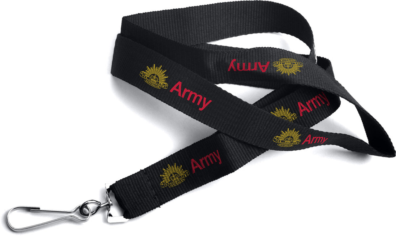 Australian Army Lanyard Black