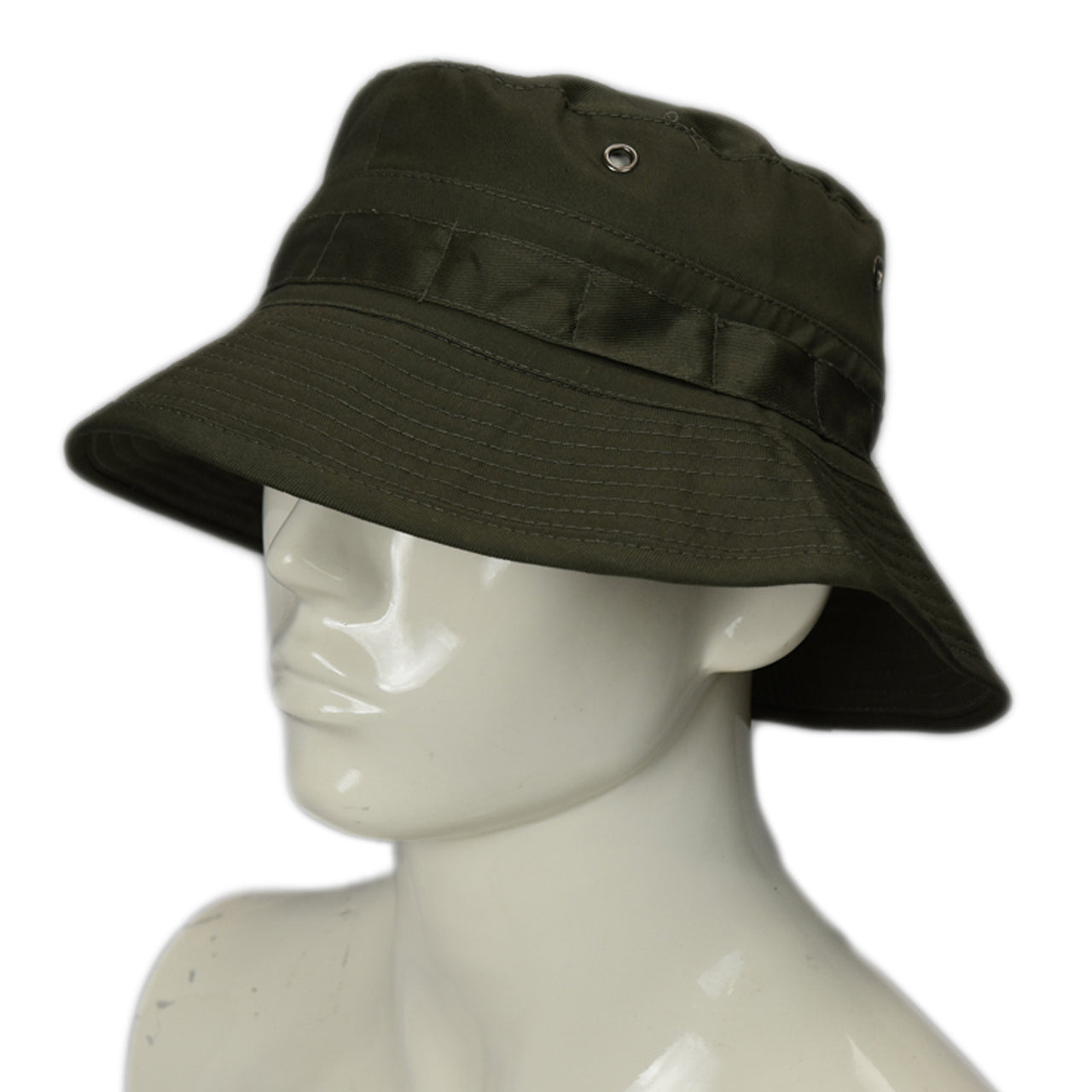 Popular high quality short brim bucket/giggle hat with loops on the side to add camouflage or pins  Material: 100% Cotton  Size: 54-XS 56-S 58-M 60-L 62-XL www.moralepatches.com.au