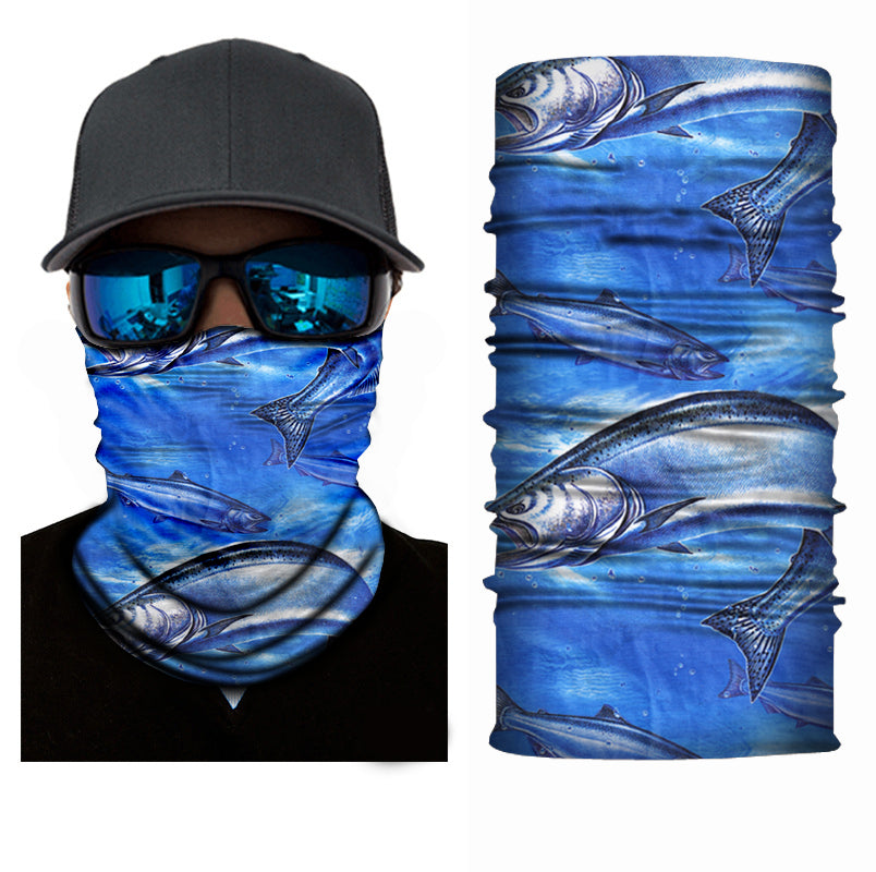 Fish Fitted Neck Gaiter