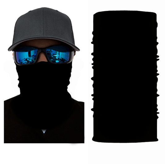 Black Fitted Neck Gaiter