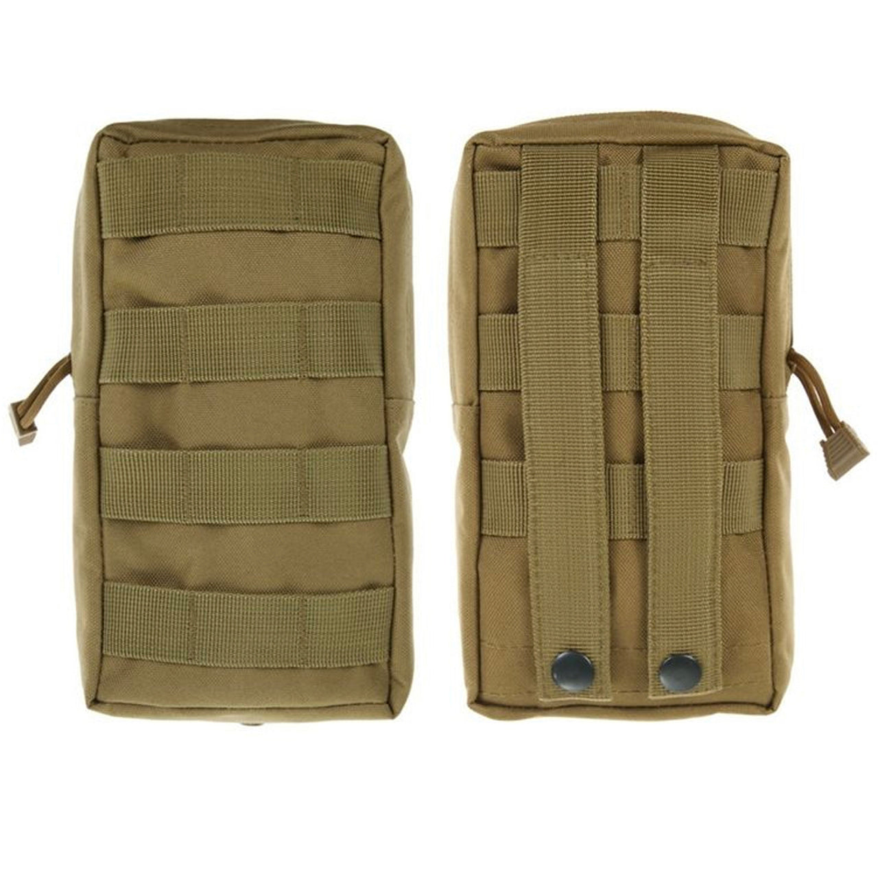 This is the perfect MOLLE pouch for attaching to your field gear, especially your webbing. It's great for holding small items such as your mobile phone, snacks, tourniquets, small notebooks and more. Main compartment with heavy duty zip Size: 21x11x5.5cm www.moralepatches.com.au