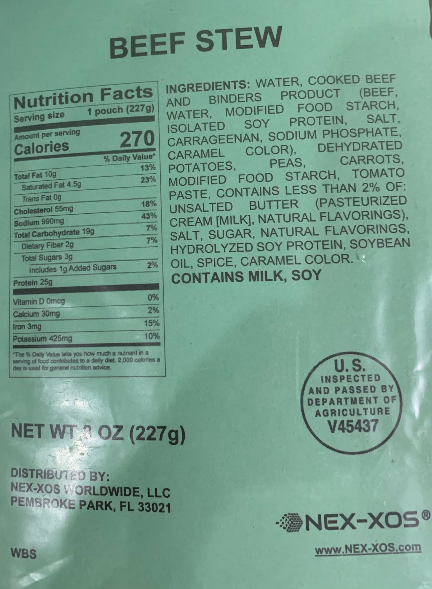 XMRE Blue Line Meals provide 800 – 1,200 calories of high-quality shelf-stable (36 months) food portions that are perfect for preppers, survivalists, camping enthusiasts, and more.