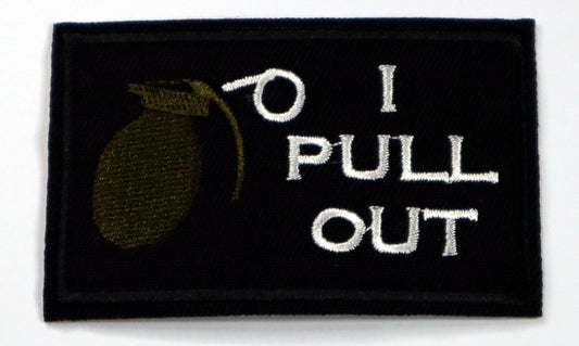 I pull out Iron On Patch. Great for attaching to your jackets, shirts, pants, jeans, hats.  Size: 7.8x5cm