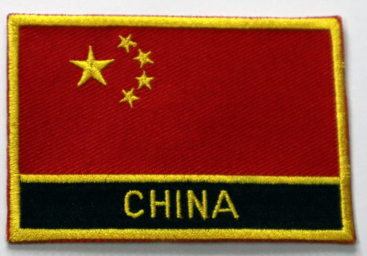 China Flag Patch