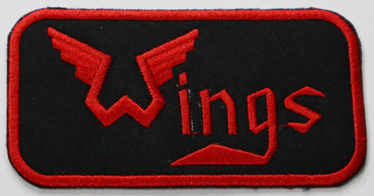 Wings Iron On Patch. Great for attaching to your jackets, shirts, pants, jeans, hats.  Size: 10x5.2cm