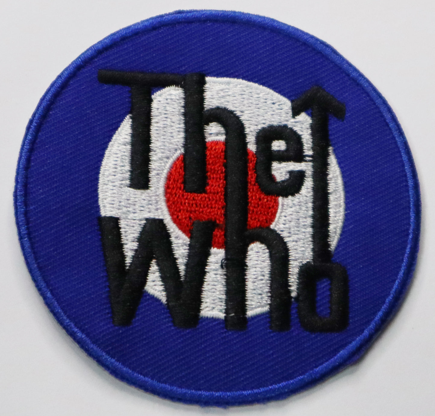 The Who Iron On Patch. Great for attaching to your jackets, shirts, pants, jeans, hats.  Size: 7cm