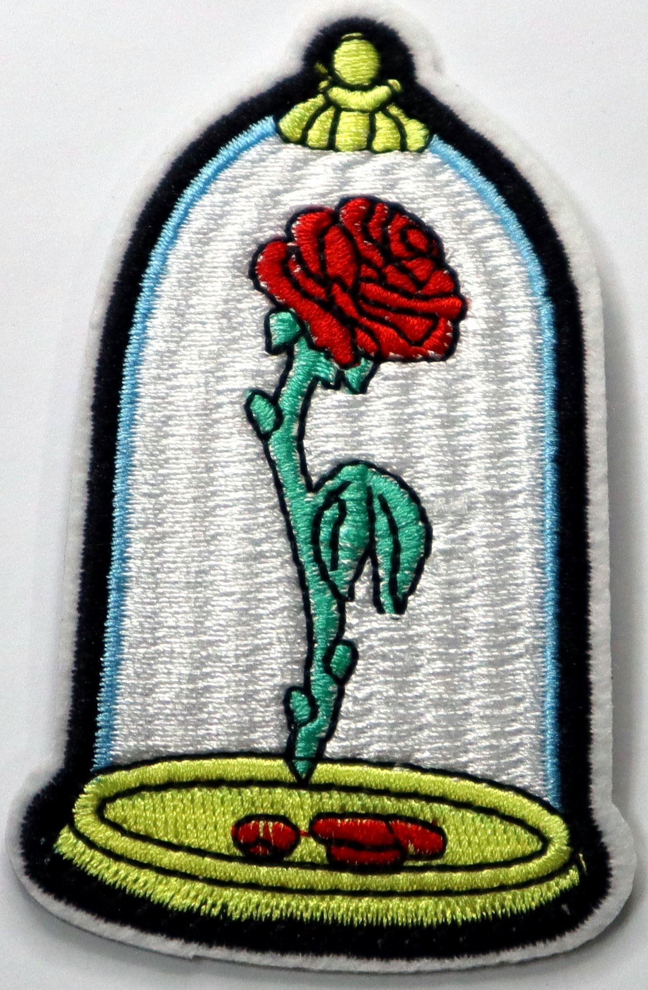 Beauty and the Beast Rose Patch